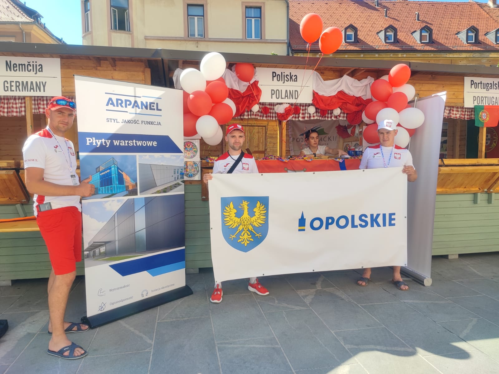 ARPANEL sponsors the OSP Zalesie Śląskie voluntary fire-fighter team at the competition in Slovenia  🔥🏆